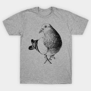 Feral Pigeon Animal Portrait T-Shirt